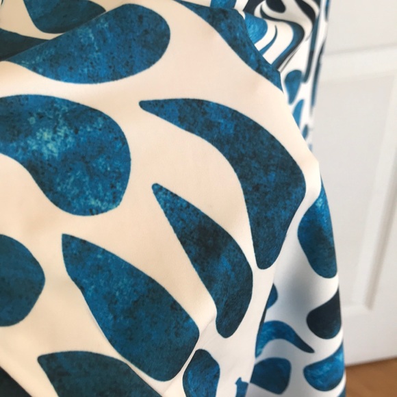 Lily teal and white dress - Picture 5 of 7